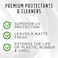 303 Products Automotive Protectant Wipes - Ultimate UV Protection Prevent Fading Repels Dust, Lint, and Staining Non Greasy 25 Wipes, Blue, 16 Oz, 30397.
