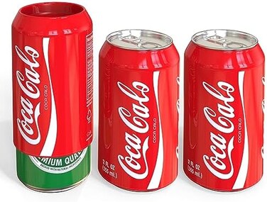 غطاء علبة سيليكون من سكاي وين، عبوة من 3 قطع، سعة 12 أونصة (355 مل)، أحمر.