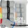 Acteon Microfiber Quick Dry Gym Towel, Silver ION Odor-Free Absorbent Fiber, Fast Drying, MenWomen Workout Gear for Body Sweat, Working Out, Towels.