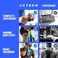 Acteon Microfiber Quick Dry Gym Towel, Silver ION Odor-Free Absorbent Fiber, Fast Drying, MenWomen Workout Gear for Body Sweat, Working Out, Towels.