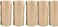glasstore Empty Kraft Paper Jar Tube Cardboard Boxes,Essential Oil Bottle Packaging Box Gift Paper Tube Packing Box With Lid Round Paper Cardboard Boxes,5pcs (30ML.
