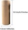 glasstore Empty Kraft Paper Jar Tube Cardboard Boxes,Essential Oil Bottle Packaging Box Gift Paper Tube Packing Box With Lid Round Paper Cardboard Boxes,5pcs (30ML.