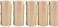 glasstore Empty Kraft Paper Jar Tube Cardboard Boxes,Essential Oil Bottle Packaging Box Gift Paper Tube Packing Box With Lid Round Paper Cardboard Boxes,5pcs (30ML.