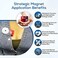 savememagnets.com Biomagnetism: Magnetic Therapy Kit - DIY Quick Start - (3 Magnets and Illustrated Instructional Booklet.