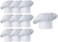 Hyzrz Chef Hat Set Of 10 Pcs Pack Adult Adjustable Elastic Baker Kitchen Cooking Chef Cap One Size White.
