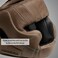 Hayabusa T3 LX Leather Adjustable MMA Headgear - Brown, One Size.