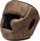 Hayabusa T3 LX Leather Adjustable MMA Headgear - Brown, One Size.