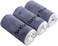 Bobor 3-Pack 14 x 29 Inch Gym Towels, Workout Sweat Towel for Men Gym, Super Absorbent, Fast Drying Fitness Exercise Towels for Sweat, Soft Microfiber (Gray 3 Pack, 14" x 29".