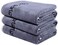 Bobor 3-Pack 14 x 29 Inch Gym Towels, Workout Sweat Towel for Men Gym, Super Absorbent, Fast Drying Fitness Exercise Towels for Sweat, Soft Microfiber (Gray 3 Pack, 14" x 29".