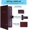 GNEGNI Leather Car Registration and Insurance Card Holder, Auto Truck Document Holder Vehicle Glove Box Paperwork Organizer Wallet with Magnetic Closure for License, CardsEssential Documents.