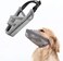 Crazy Felix Nylon Dog Muzzle for Small Medium Large Dogs, Air Mesh Breathable and Drinkable Pet Muzzle for Anti-Biting Anti-Barking Licking (Grey, XXS.