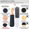 Kinepi LEKESI Foot Scrubber Pedicure Foot File Pumice Stone,Professional Pedicure Supplies Callus Remove Cracked Heels,Dead Skin,Corn,Scraper File Foot Care Foot Rasp Massage Brush Tools Kit for Men/W