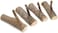 YANGQIHOME Pack of 4 Vintage Real Wood Tree Branch Wall Hook,Rustic Decorative Wood Adhesive Hooks. Key Holder, Coat Hook,Strong Suction Hooks. 4cm-5cm.