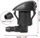 X AUTOHAUX 2pcs 85381-44010 Car Windshield Wiper Washer Nozzle Spray Jet Replacement for Toyota Sienna Solara Tacoma Prius Matrix Camry.