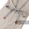 Mignongirl Crossback Apron with Pockets x2,Split Apron with Adjustable Straps,M-XXL (Beige.