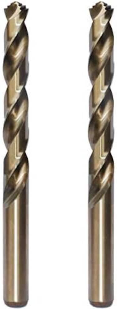 STROTON M42 8％ Cobalt Twist Drill Bits (11mm x 2PCSfor Stainless Steel and Hard Metal.