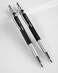 Nicpro 2mm Metal Mechanical Pencil Set, 2PCS Lead Holder 2. 0 mm Marker Artist Carpenter Pencils with 120 Graphite Lead Refill (HB 2H 4H 2B 4BColor, 2 Eraser for Drafting, Drawing Writing Sketching.