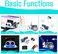 EF ELECFREAKS Microbit Smart Cutebot Kit for Kids BBC Micro:bit DIY Programmable Robot Car for STEM Education School Student Project(Without Micro:bit.