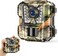 WOSPORTS Mini Trail Camera,24MP 1080P HD Game Hunting Camera Motion Activated with IR Night Vision Waterproof Video Cam for Wildlife Scouting Hunting Deer Cam.