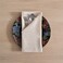 FINGERCRAFT Dinner Cloth Napkins, Cotton Linen Blend 12 Pack Natural Easter Special Premium Quality, Mitered Corners for Every Day Use Napkins are Pre Shrunk and Good Absorbency Ivory.
