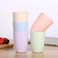 LuckyZone Wheat Straw Unbreakable Cup - Reusable Drinking Glasses - Dishwasher Safe - Great for Kids Children ToddlerAdult - BPA FreeEco-Friendly 5 Pack.