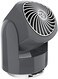 مروحة Vornado Flippi V6 المدمجة لتوزيع الهواء، مروحة سفر هادئة محمولة للمكتب أو غرفة النوم، رأس قابل للتعديل، سرعتان، لون رمادي عاصف.