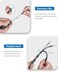 SHOWPIN Computer Repair Kit 122 in 1 Magnetic Laptop Screwdriver Kit Precision Screwdriver Set Small Impact Screw Driver Set with Case for Computer Laptop PC for iPhone Watch Ps4 DIY Hand Tools -Grey.