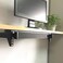 Jingchengmei 2U 19 Inches Lightweight Folding Steel Wall Mountable Simple Vertical Rack and Server Rack (2U35P.