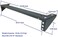 Jingchengmei 1U Lightweight Foldable 19 Inch Steel Vertical Rack and Wall Mountable Server Rack Mount (1U35P.