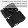 Easy Hood Case for Canon Powershot G7 X Mark III Digital Camera, Soft Silicone Protective Cover with Removable Lens Cover for Canon Powershot G7X Mark III DSLR Camera (Black.