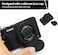 Easy Hood Case for Canon Powershot G7 X Mark III Digital Camera, Soft Silicone Protective Cover with Removable Lens Cover for Canon Powershot G7X Mark III DSLR Camera (Black.