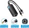 Revotech PoE Splitter 12V 1A Output with IEEE 802. 3af Standard Compliant 10,100Mbps Power Over Ethernet Splitter Adapter for Security IP Camera CCTV Surveillance Device 5. 5x2. 1mm (PS5712P Black.