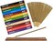 Natural Choice Incense Gift Pack with Wooden Incense Holder 12 Fragrances.