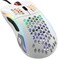 فأرة الألعاب Glorious PC Gaming Race Gloriuos White Gaming Mouse - فأرة الألعاب Glorious Model D Honeycomb - فأرة RGB فائقة الخفة - فأرة كمبيوتر - 68 غرام - فأرة بيضاء غير لامعة.