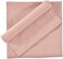 FINGERCRAFT Cloth Napkins Dinner Washable in Cotton Linen Fabric,Blush 12 Pack,Premium Quality, Mitered Corners for Every Day Use Napkins are Pre Shrunk and Good Absorbency Dusty Pink.
