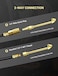 LUMITECO 2 Way Connection Air Chuck Set-1/4 Inch Female NPT Closed Ball Heavy Duty Dual Head Air Chuck and Standard Male Quick Plug, Tire Air Fill Kit for Tire Inflator Gauge and Air Compressor.