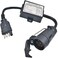 CARROFIX USA to European Trailer Light Converter 4-Way Flat Connector (US Vehicleto 7-Way Round Plug (European Trailer.
