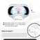Namsan Dog Goggles for Large Dogs, Wide Nose, Soft Frame, Anti-UV Tactical Sunglasses, Medium to Large Breed, SummerWinter Eye Protection, Adjustable, White.