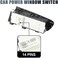 X AUTOHAUX Car Power Window Switch Lifter Electrical Control Button Driver Side for Kia Forte 2010-2013 93570-1M100WK.