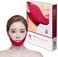 قناع Avajar Double Chin Mask Creator Caffeine V Lifting Premium PlusMask 5pcs - قناع V Line قناع للوجه والرقبة حزام للوجه حزام للذقن قناع V Line للوجه.