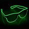 YouRfocus Wireless Led Light up Glasses 2 Pack Glow in The Dark Neon Glasses for Rave Party, EDM.