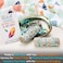 JL Local Origins Smudging Kit - 2 White Sage Smudge StickAbalone Shell BowlSustainably Sourced Healing Incense for Home Cleansing, Protection, Meditation, Positive Energy.