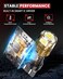 مصابيح LASFIT 7443 7440 LED للرجوع للخلف، 7444 7444na أبيض T20 مصباح تشغيل نهاري DRL مصباح وقوف L-7440 W21W WY21W 6000K لاستبدال السيارات، التوصيل والتشغيل، عبوة من 2.