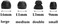 luakesa Replacement Eartips Silicone Earbuds Buds Set for Powerbeats Pro Beats Wireless Earphone Headphones,4 Pair (Black.