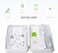 Termichy Travel Baby Bottle Drying Rack, Compact Size with Large Capacity for Working Mom, Visit Families, Friends or Camping with Baby Gary.