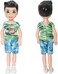 ONEST 10 Sets 5 Inch Mini Doll with Doll Clothes Party Grown Outfits Doll Accessories for Kids.