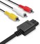 MUZHI MXRS Audio Video RCA Cable - Game Console Component Accessories Connection AV Cable for PS1 PS2 PS3 Playstation 2. 5M 4.