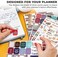 Clever Fox Planner Stickers &ndash; Monthly, WeeklyDaily Planner Stickers 14 Sheets Set of 1360Unique Stickers by Clever Fox (Value Pack.
