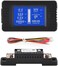 CGELE DC Multifunction Battery Monitor Meter with Shunt,0-200V,0-100A, LCD Display Digital Current Multimeter Voltmeter Ammeter for Cars RV Solar,Widely Applied to 12V/24V/48V RV/Car Battery&hellip;.