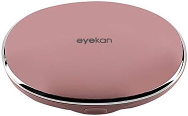 MUDOR (Pink- Exquisite Contact Lens Case - Mini Contact Lens Travel Kit Box Holder Container Includes Remover Tool with Tweezers and No Leak Contact Case Organiser for SoftHard Lens (Pink.